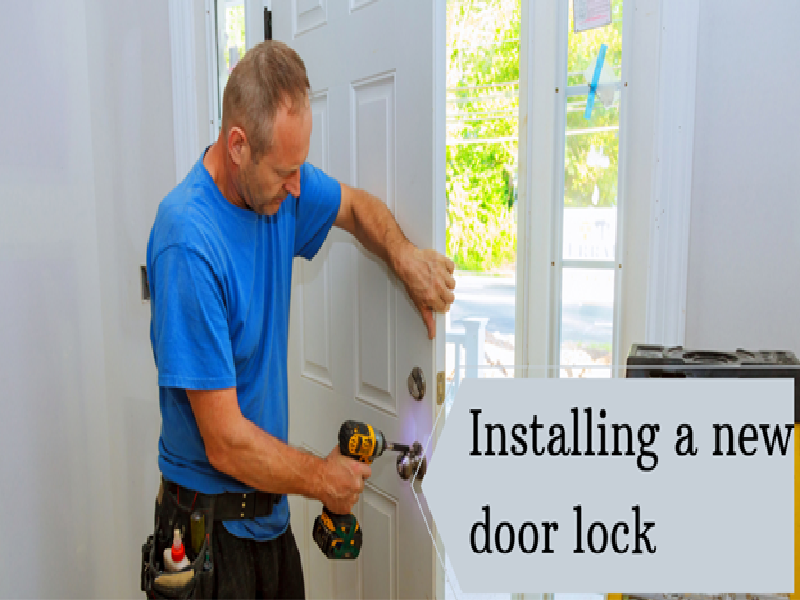 Installing a New Door Lock